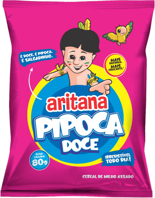 PIPOCA DOCE ARITANA 80G