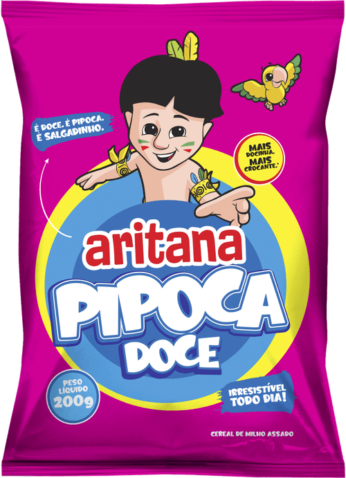 PIPOCA DOCE ARITANA 200G-PC