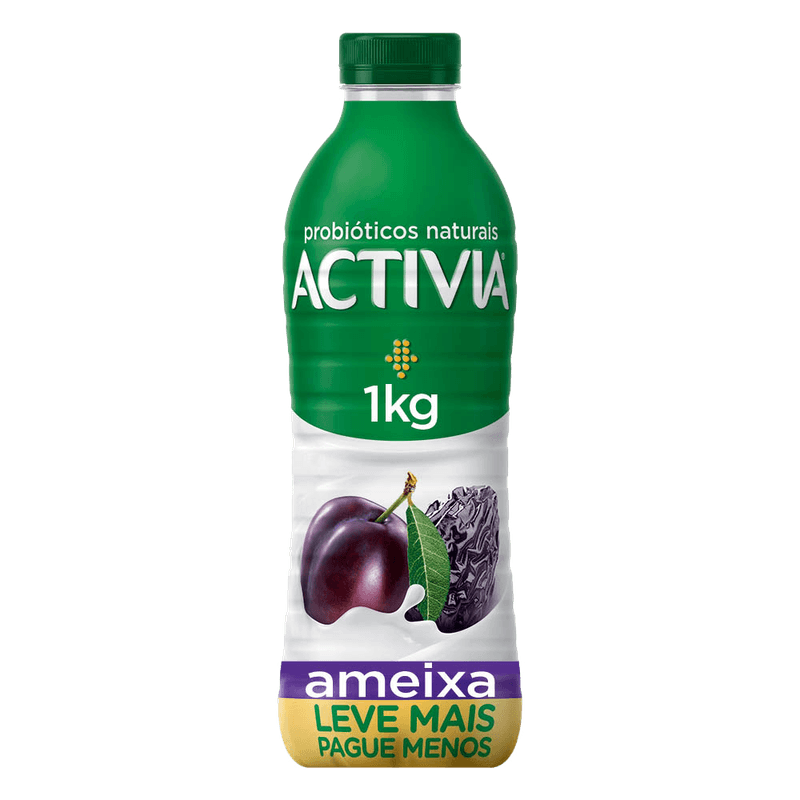 Leite-Fermentado-Parcialmente-Desnatado-com-Probioticos-e-Preparado-de-Fruta-Ameixa-Activia-Garrafa-1kg-Embalagem-Economica