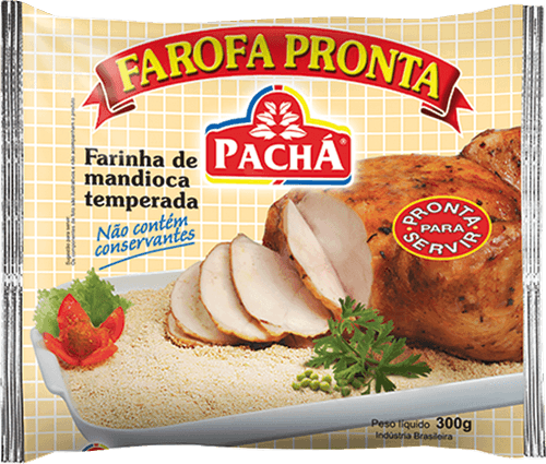 Farofa Pacha 300g-pc Mandioca Tempd