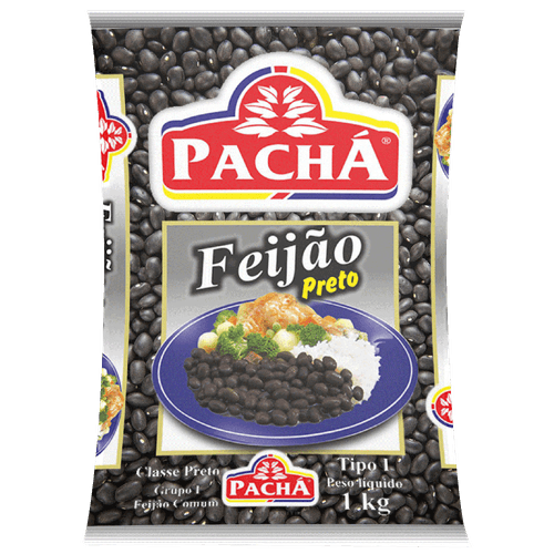 Feijão Preto Pachá 1Kg