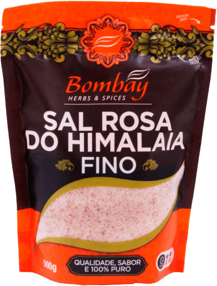 Sal Rosa do Himalaia Fino Bombay Herbs & Spices Pouch 500g