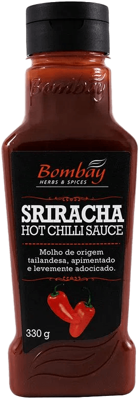 Molho de Pimenta Sriracha Bombay Herbs & Spices Squeeze 330g