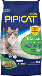 Granulado-Sanitario-para-Gatos-Classic-Pipicat-Pacote-4kg