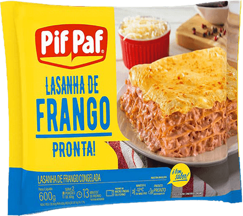 Lasanha Pif Paf Frango 600g