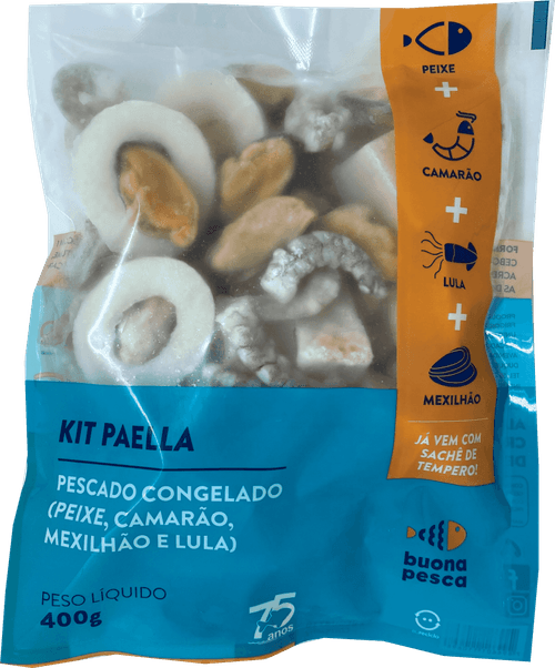 Kit Paella Buona Pesca Pacote 400g