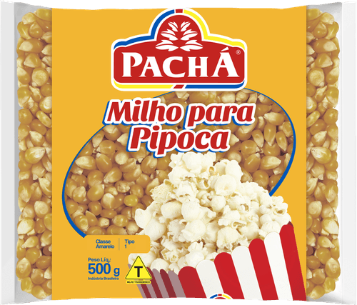 Milho De Pipoca Tradicional 500g Pacha