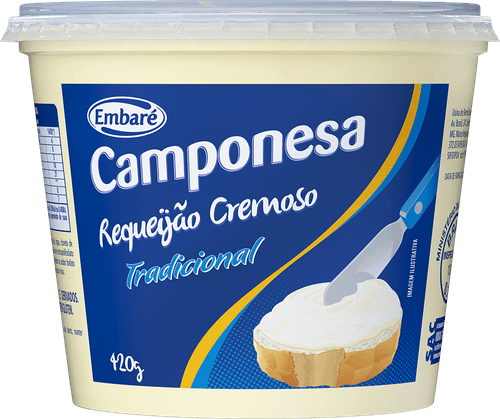 Requeijão Cremoso Camponesa Tradicional 420g