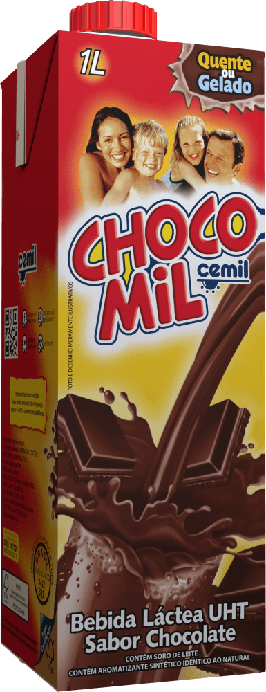 Bebida Láctea Chocomil Cemil 1lt