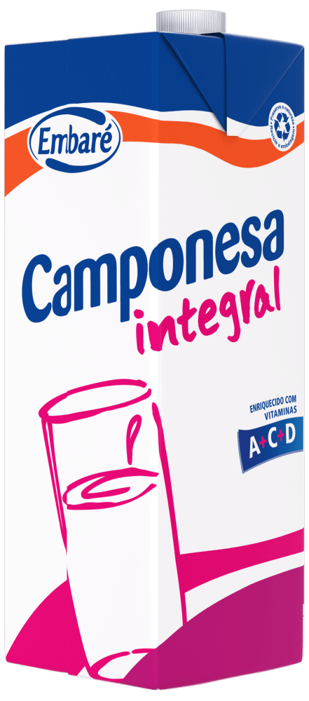 Leite Longa Vida Camponesa Integral 1L