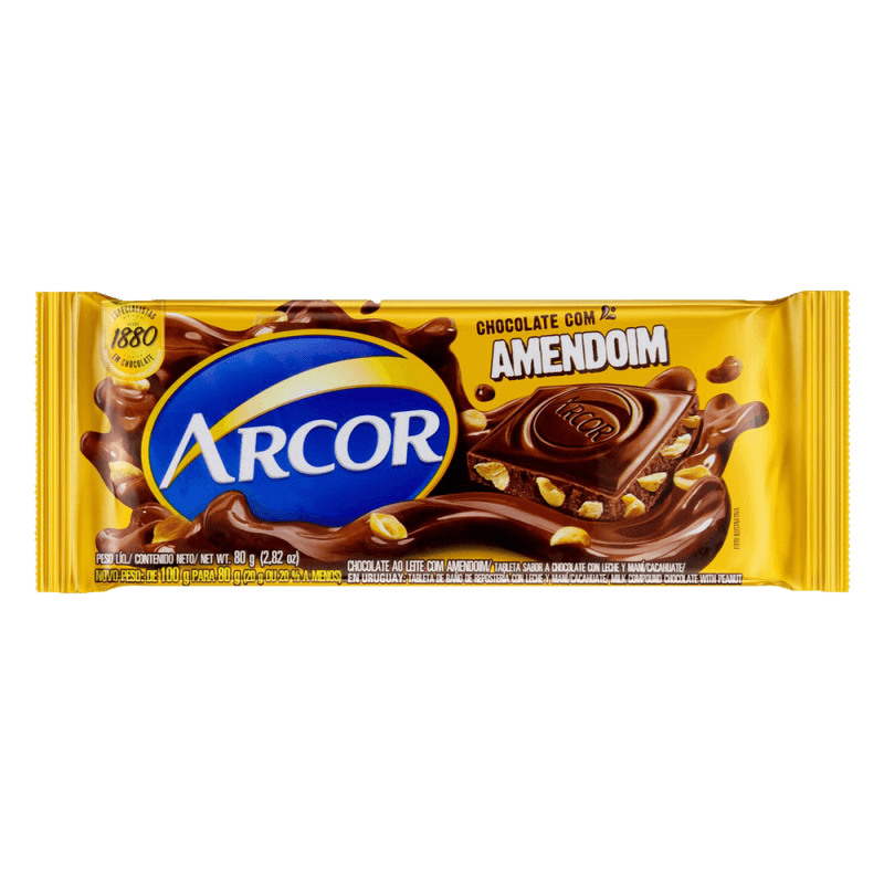 Chocolate-ao-Leite-com-Amendoim-Arcor-Pacote-80g