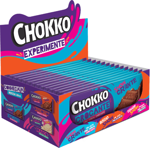 Chocolate Crocante Chokko Show Crante Tablete 65g
