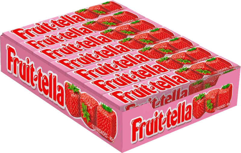 Bala-Morango-Fruit-Tella-Pacote-40g