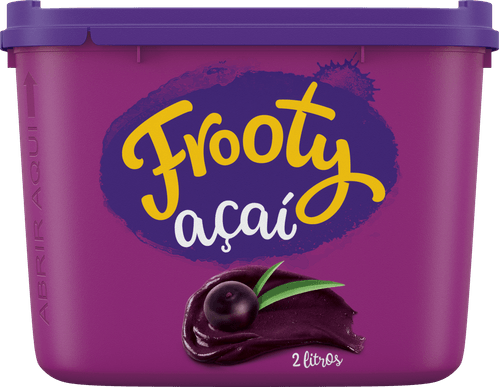 Sorbet Açaí Frooty Pote 2l