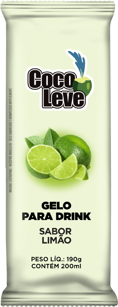 Gelo Coco Leve 190g-pc Limao