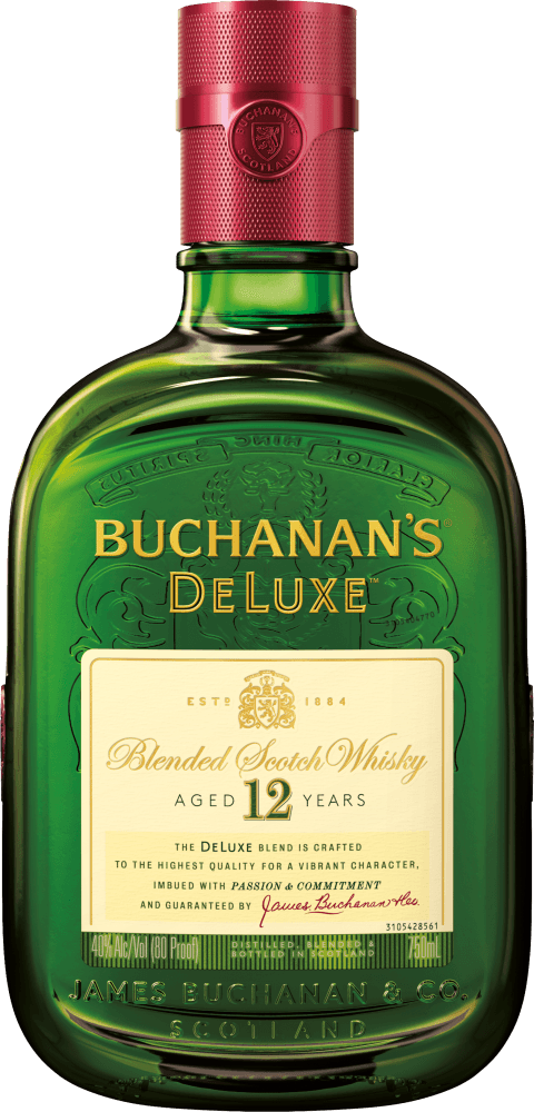 Whisky Escocês Blended 12 Anos Buchanan's Deluxe Garrafa 1l