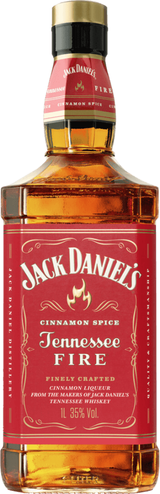 Licor Fino de Whisky Canela Jack Daniel's Fire Garrafa 1l