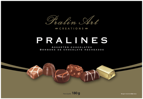 Chocolate Belga Pralinart 180g