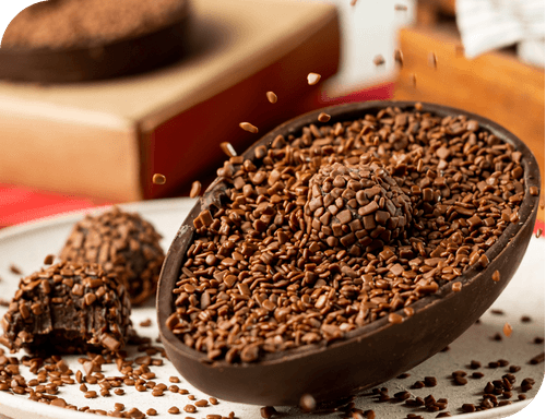 Ovo de Páscoa Brigadeiro de Colher Supernosso 300g