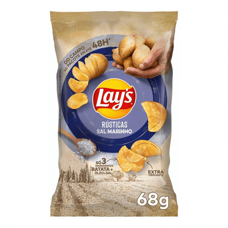 Batata-Frita-Lays-Rustica-Sal-Marinho-68G