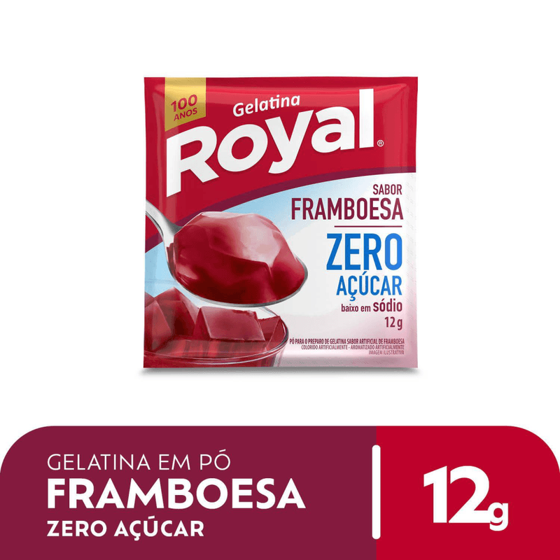 Gelatina-em-po-Royal-zero-acucar-framboesa-12g