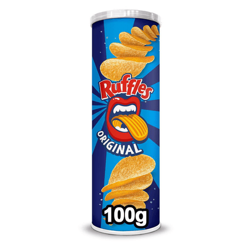 Salgadinho a Base De Batata Original Ruffles Tira Onda Elma Chips Tubo 100G