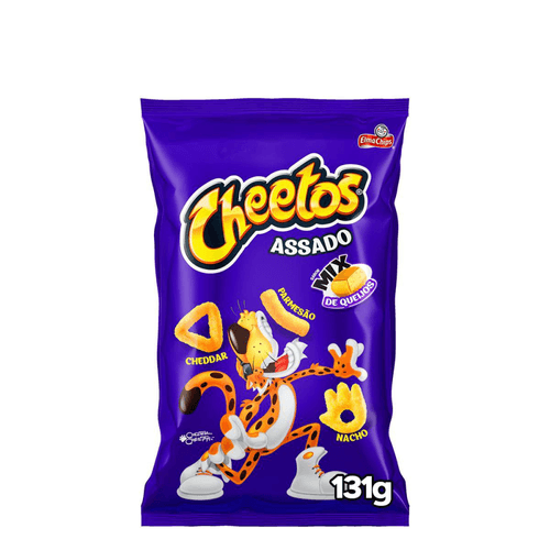 Salgadinho Sortido Mix De Queijos Elma Chips Cheetos 131G