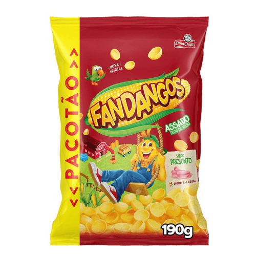 Salgadinho Presunto Elma Chips Fandangos 190G