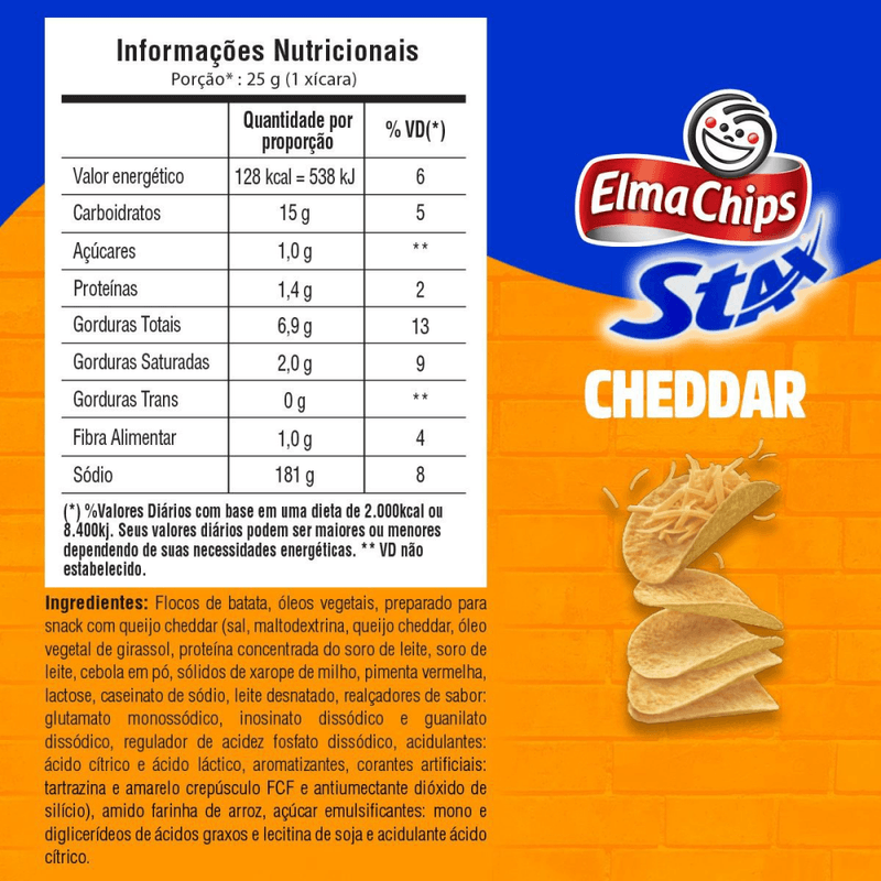 Snack-De-Batata-Cheddar-Elma-Chips-Stax-Pote-156G