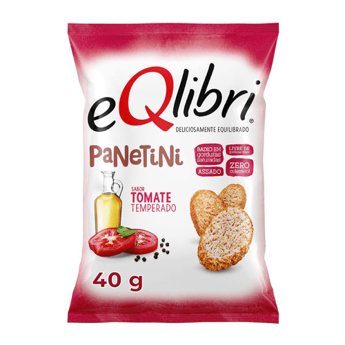 Snack Tomate Temperado Eqlibri Panetini 40G