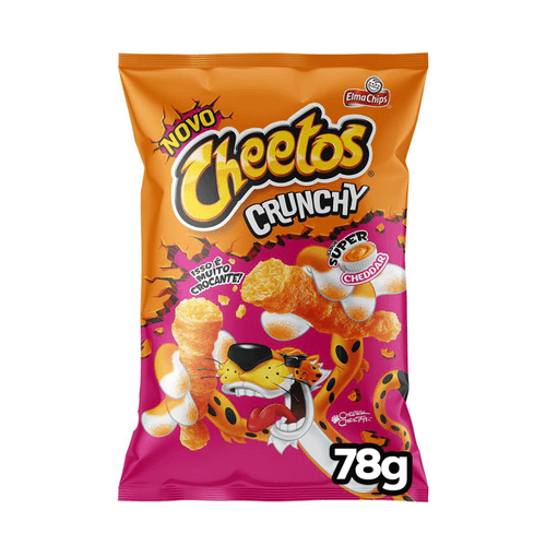 Salgadinho Cheetos Crunchy Super Cheddar 78G