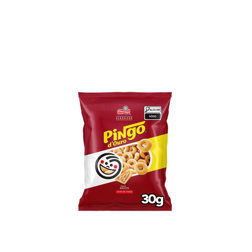 Salgadinho Bacon Elma Chips Pingo Douro 30G