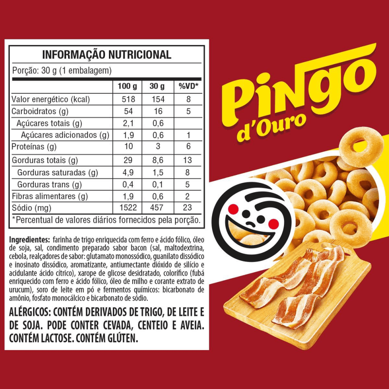 Salgadinho-Bacon-Elma-Chips-Pingo-Douro-30G