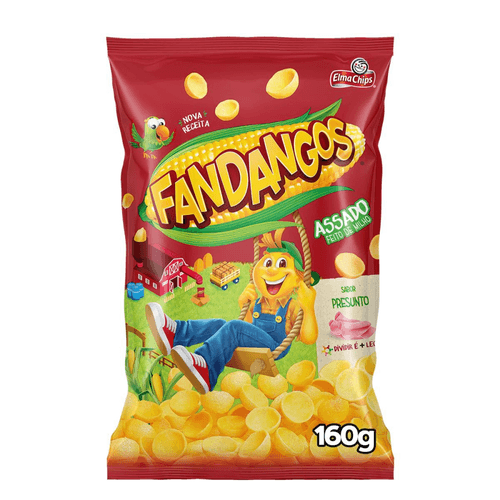 Salgadinho Presunto Elma Chips Fandangos 160G