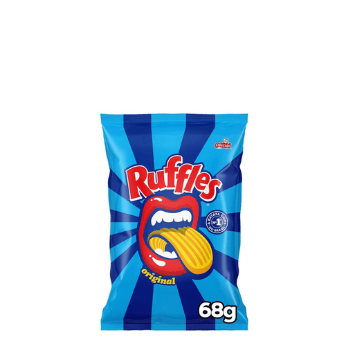 Batata Frita Ondulada Original Elma Chips Ruffles 68G