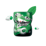 Chiclete-Trident-XSenses-Spearmint-Sem-Acucar-Garrafa-54g