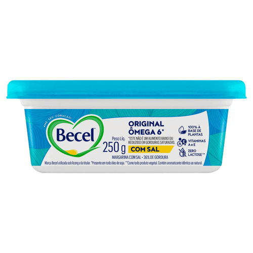 Margarina Becel 250g com sal