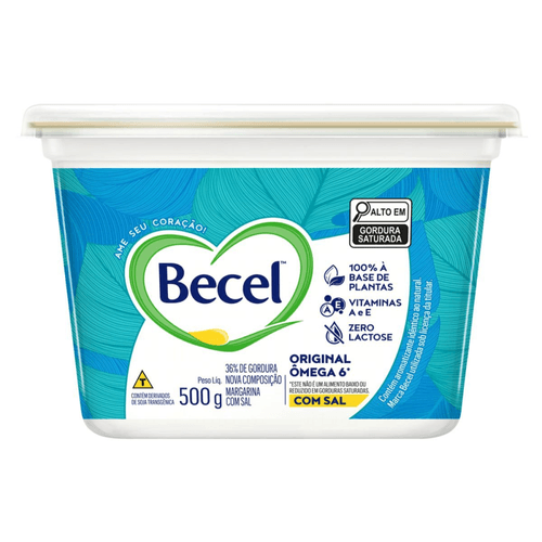 Margarina Becel 500g com sal