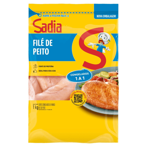 Filé peito 1kg Sadia