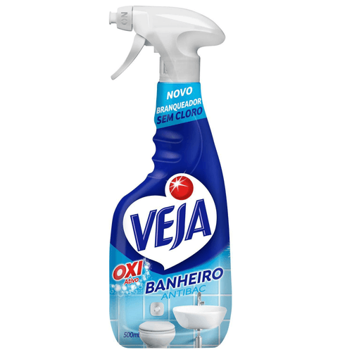 Limpador Spray Anti Bac Veja Banheiro Oxi 500ml