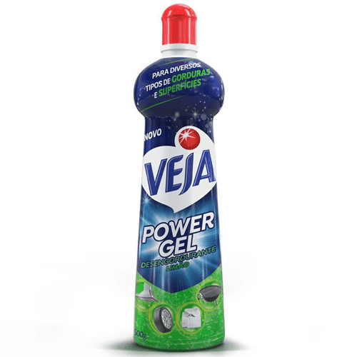 Super Desengordurante Veja Power Gel Limão 500g