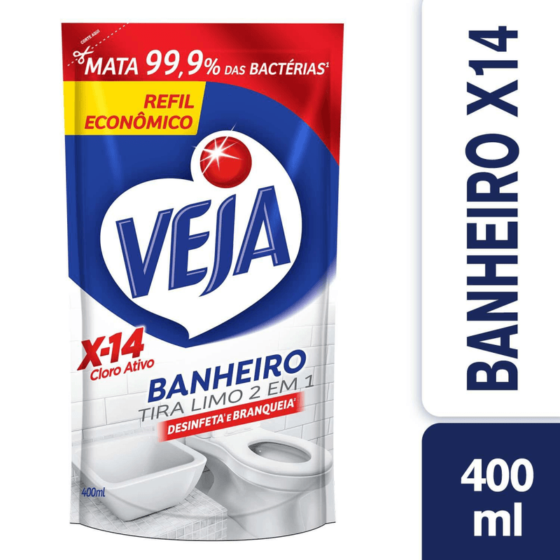 Desinfetante-Banheiro-Tira-Limo-2-em-1-Desinfeta-e-Branqueia-Cloro-Ativo-Veja-X-14-Sache-400ml-Refil-Economico