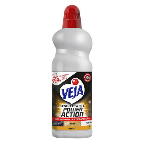 Desinfetante Multisuperficies Veja Power Action Pinho 1L