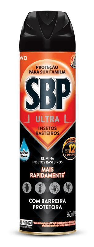 SBP AEROSSOL ULTRA BARREIRA ATIVA P/ INSETOS RASTEIROS 360ml