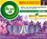 Difusor-Eletrico-Bom-Ar-Lavanda-e-Geranio-Refil-Liquido-2x16ml