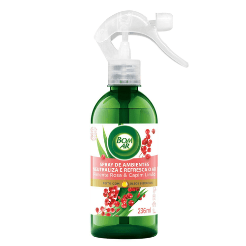 Desodorizador Bom Ar Spray De Ambientes Pimenta 236ml