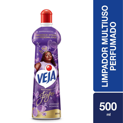 Limpador Multiuso Veja Perfumado Jojo Moderna e Poderosa 500ml