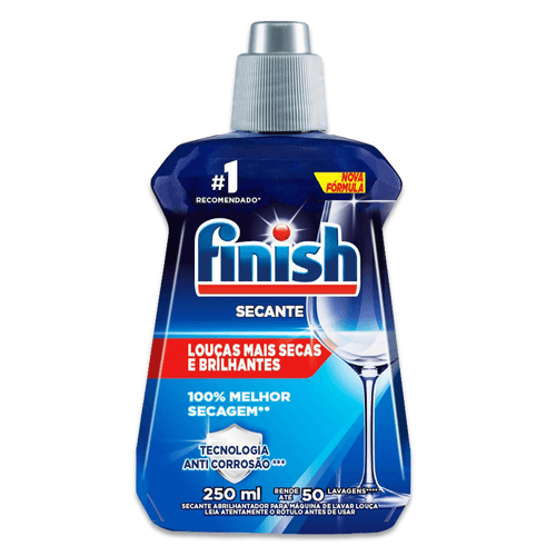 Secante para Lava-Louças Finish Abrilhantador 250ml