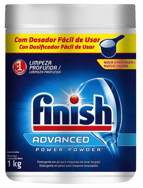 Detergente para Lava Louças em Pó Finish 1kg