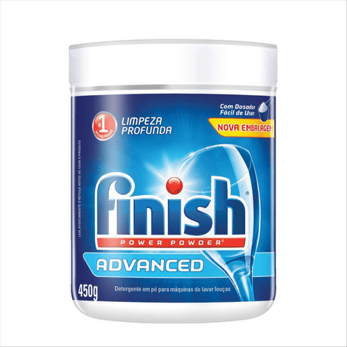 Detergente para Lava Louças em Pó Finish 450g